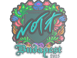 Sticker | nota (Embroidered) | Budapest 2025