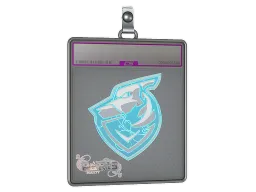 Sticker Slab | Grayhound Gaming (Holo) | Paris 2023