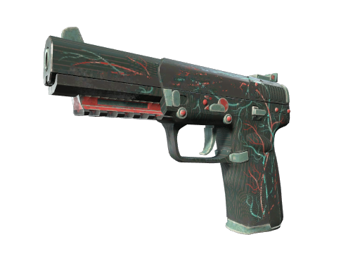 StatTrak™ Five-SeveN | Capillary (Battle-Scarred)