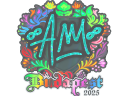 Sticker | AW (Holo) | Budapest 2025