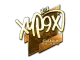 Sticker | Xyp9x (Gold) | Boston 2018 CS2 skin