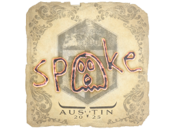 Sticker | spooke | Austin 2025