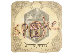 Sticker | spooke | Austin 2025