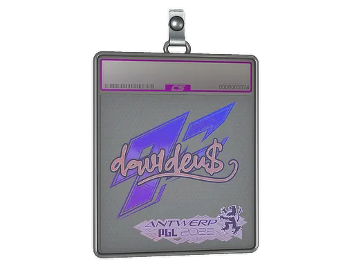 Sticker Slab | dav1d (Holo) | Antwerp 2022