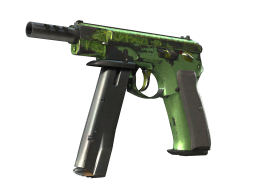 CZ75-Auto | Emerald Quartz (Battle-Scarred)
