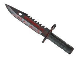 ★ M9 Bayonet | Crimson Web (Battle-Scarred)