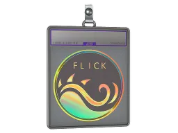 Sticker Slab | Ocean Sunset Flick (Holo)