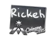 Sticker | Rickeh | Cologne 2015 CS2 skin