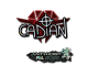 Sticker | cadiaN (Glitter) | Antwerp 2022