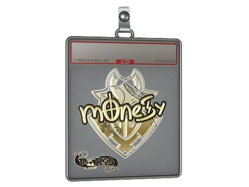 Sticker Slab | m0NESY (Gold) | Paris 2023