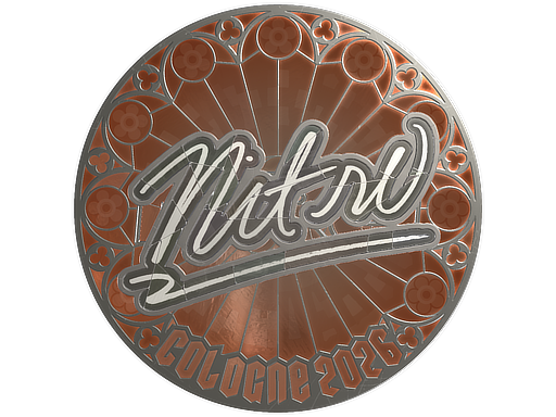 Sticker | nitr0 (Foil) | Cologne 2026
