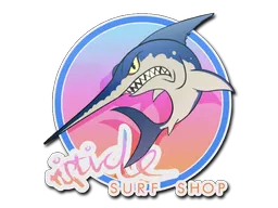 Sticker | Miami Stabbyfish