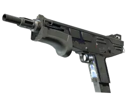 MAG-7 | Navy Sheen (Battle-Scarred)