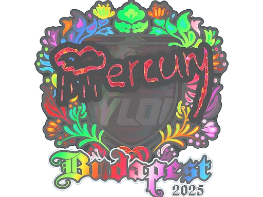 Sticker | Mercury (Holo) | Budapest 2025