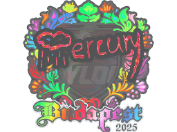 Sticker | Mercury (Holo) | Budapest 2025