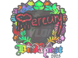 Sticker | Mercury (Holo) | Budapest 2025
