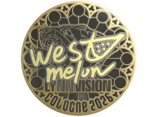 Sticker | westmelon (Gold) | Cologne 2026