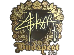 Sticker | z4KR (Gold) | Budapest 2025