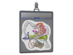 Sticker Slab | White Bombster