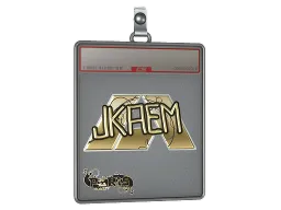 Sticker Slab | jkaem (Gold) | Paris 2023