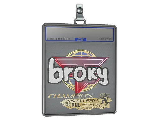Sticker Slab | broky (Champion) | Antwerp 2022