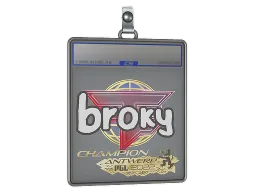 Sticker Slab | broky (Champion) | Antwerp 2022