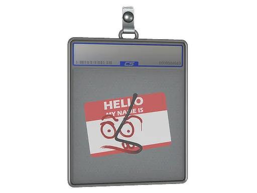 Sticker Slab | Hello MP7