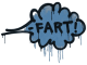 Sealed Graffiti | Fart (Monarch Blue)