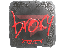 Sticker | broky (Foil) | Austin 2025