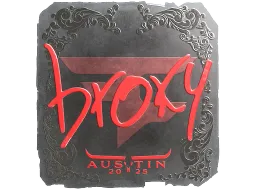 Sticker | broky (Foil) | Austin 2025