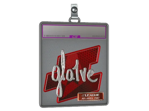 Sticker Slab | gla1ve (Foil) | Atlanta 2017