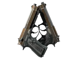 StatTrak™ Dual Berettas | Tread (Factory New)
