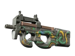 P90 | Emerald Dragon (Well-Worn)