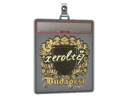 Sticker Slab | xerolte (Gold) | Budapest 2025