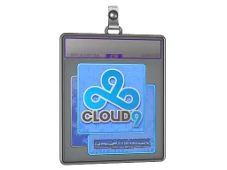 Sticker Slab | Cloud9 (Holo) | DreamHack 2014