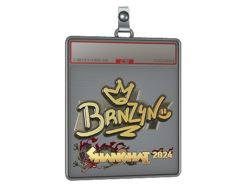 Sticker Slab | brnz4n (Gold) | Shanghai 2024