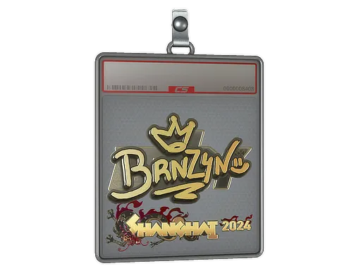 Sticker Slab | brnz4n (Gold) | Shanghai 2024