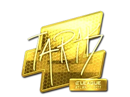 Sticker | tarik (Gold) | Atlanta 2017