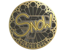 Sticker | snow (Gold) | Cologne 2026