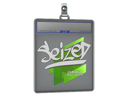 Sticker Slab | seized | Boston 2018