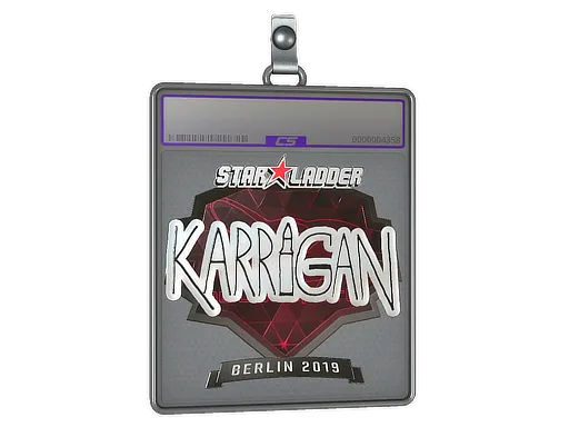 Sticker Slab | karrigan (Foil) | Berlin 2019