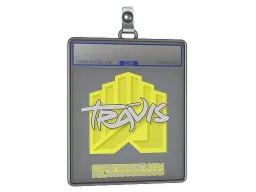 Sticker Slab | TRAVIS | Copenhagen 2024