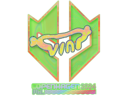 Sticker | VINI (Holo) | Copenhagen 2024