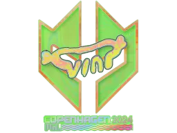 Sticker | VINI (Holo) | Copenhagen 2024