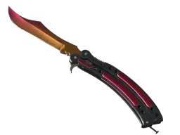 ★ StatTrak™ Butterfly Knife | Fade (Minimal Wear)