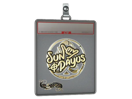Sticker Slab | SunPayus (Gold) | Paris 2023