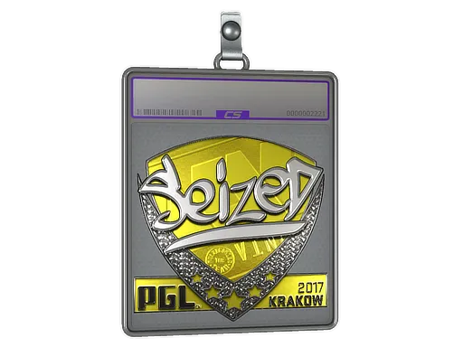 Sticker Slab | seized (Foil) | Krakow 2017