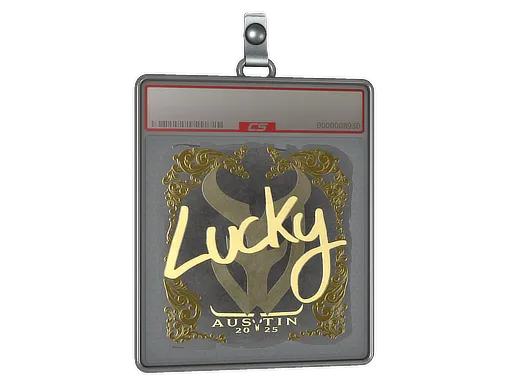 Sticker Slab | Lucky (Gold) | Austin 2025