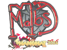 Sticker | malbsMd (Glitter) | Shanghai 2024