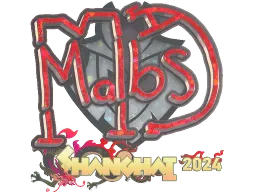 Sticker | malbsMd (Glitter) | Shanghai 2024